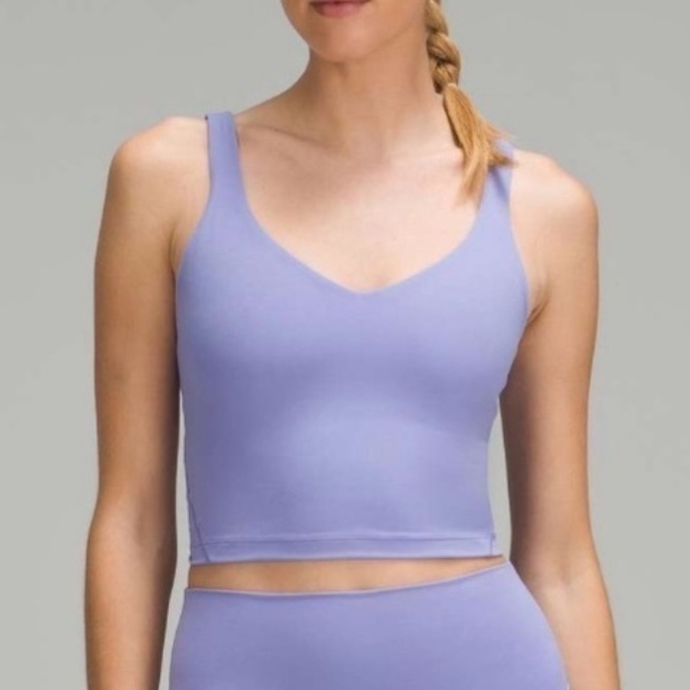 Lululemon Align Tank Top Dark Lavender size 2